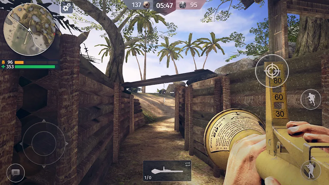 World War 2: Shooting Games (Вторая мировая война) [МОД: Все открыто, Дополнительные деньги и Меню MOD] Screenshot 4