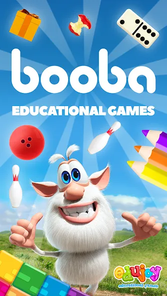 Booba - Educational Games [МОД: Много денег, Монет и Все открыто] Screenshot 1