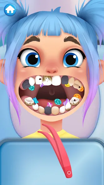 Dentist games [МОД: Деньги, Монеты и Меню MOD] Screenshot 1