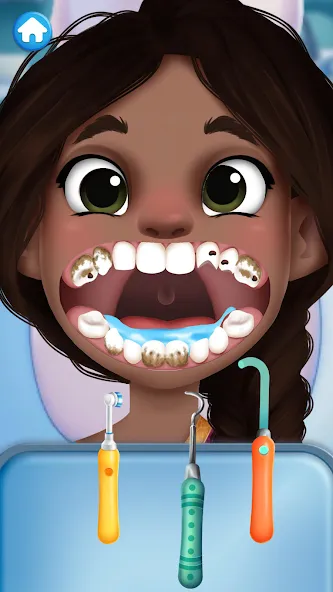 Dentist games [МОД: Деньги, Монеты и Меню MOD] Screenshot 5