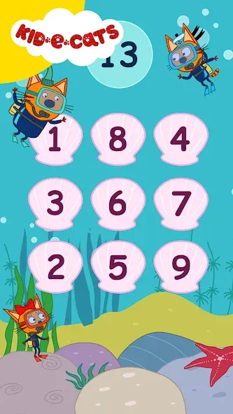 Kid-E-Cats. Games for Kids [МОД: Все открыто, Дополнительные деньги и Меню MOD] Screenshot 5