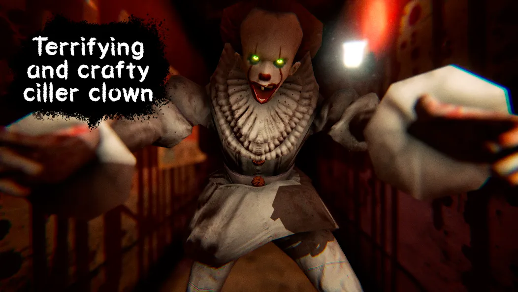 Death Park: Scary Clown Horror (Дэт Парк) [МОД: Бесконечные деньги, Монеты и Мега MOD] Screenshot 1