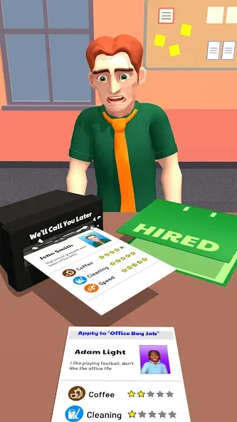 Boss Life 3D: Office Adventure (Босс Лайф 3Д) [МОД: Меню, Бесконечные монеты и Открытые уровни] Screenshot 3