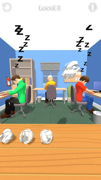 Boss Life 3D: Office Adventure (Босс Лайф 3Д) [МОД: Меню, Бесконечные монеты и Открытые уровни] Screenshot 4