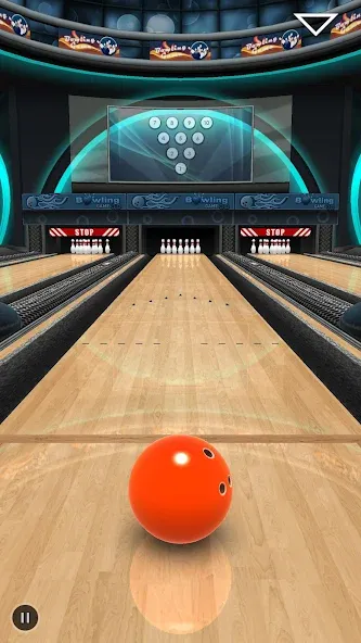 Bowling Game 3D (Боулинг игра 3D) [МОД: Много монет, Открытые уровни и Мега MOD] Screenshot 1