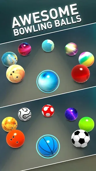 Bowling Game 3D (Боулинг игра 3D) [МОД: Много монет, Открытые уровни и Мега MOD] Screenshot 2