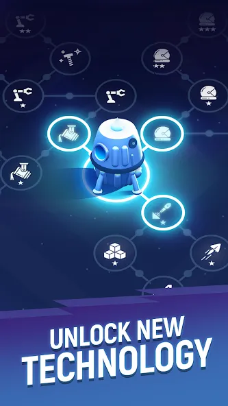 ExoMiner - Idle Miner Universe (ЭксоМайнер) [МОД: Меню, Бесконечные монеты и Открытые уровни] Screenshot 5