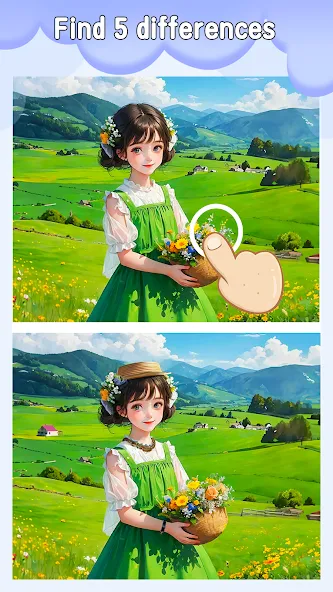 Differences: Spot a Difference (Диференсес) [МОД: Бесконечные деньги, Монеты и Мега MOD] Screenshot 3