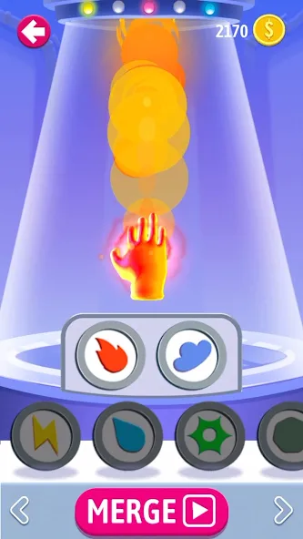 Elemental Gloves - Magic Power (Элементальные перчатки) [МОД: Деньги, Монеты и Меню MOD] Screenshot 1