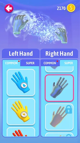 Elemental Gloves - Magic Power (Элементальные перчатки) [МОД: Деньги, Монеты и Меню MOD] Screenshot 4