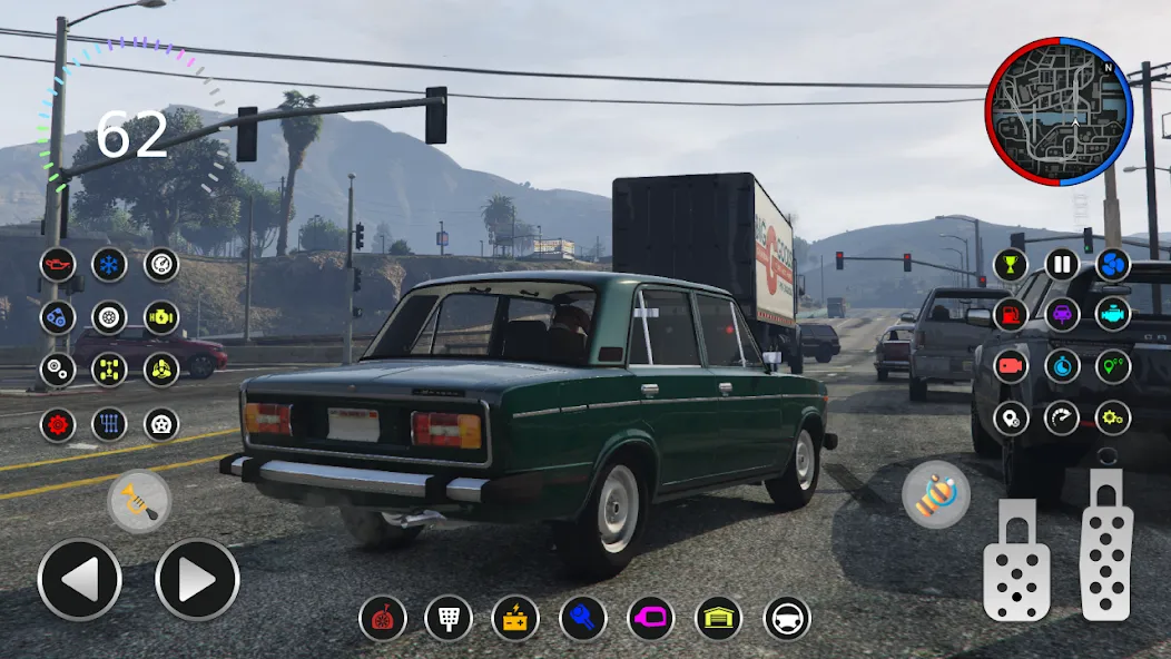 2106 VAZ: Lada Drift & Racing [МОД: Деньги, Монеты и Меню MOD] Screenshot 3
