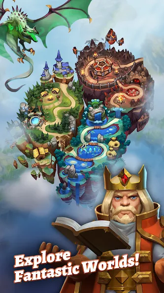 Dragon Strike: Puzzle RPG (Драгон Страйк) [МОД: Бесконечные деньги, Монеты и Мега MOD] Screenshot 4