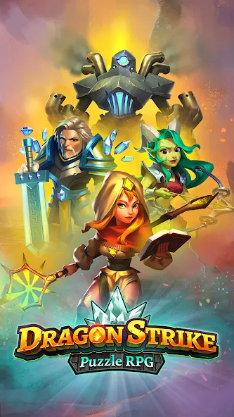 Dragon Strike: Puzzle RPG (Драгон Страйк) [МОД: Бесконечные деньги, Монеты и Мега MOD] Screenshot 5