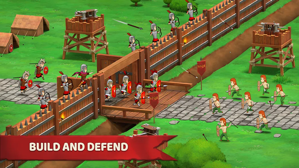 Grow Empire: Rome (Гроу Эмпайр) [МОД: Бесконечные деньги, Монеты и Мега MOD] Screenshot 1