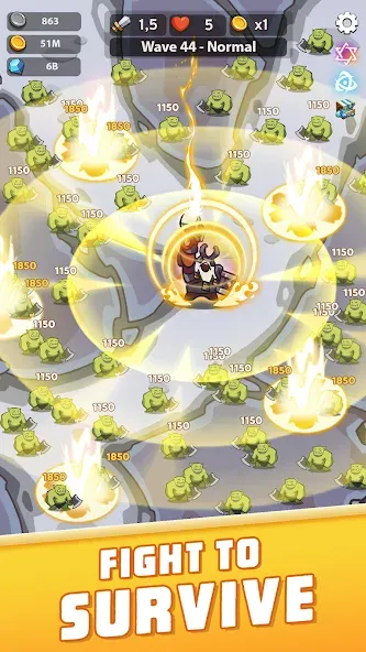 Empire Kingdom: Idle Premium (Импайр Кингдом Идл Премиум) [МОД: Бесконечные деньги, Монеты и Мега MOD] Screenshot 1