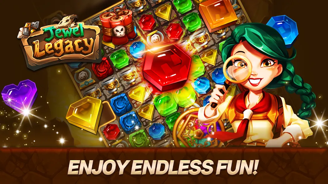 Jewel Legacy (Джуэл Легаси) [МОД: Меню, Бесконечные монеты и Открытые уровни] Screenshot 5