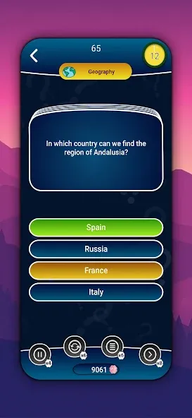 Millionaire Trivia Quiz [МОД: Бесконечные деньги, Монеты и Мега MOD] Screenshot 3