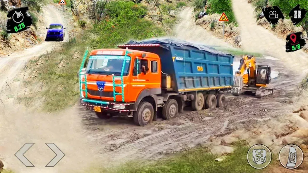 Cargo Truck Simulator Games 3D (Американский симулятор вождения грузовика) [МОД: Все открыто, Дополнительные деньги и Меню MOD] Screenshot 5