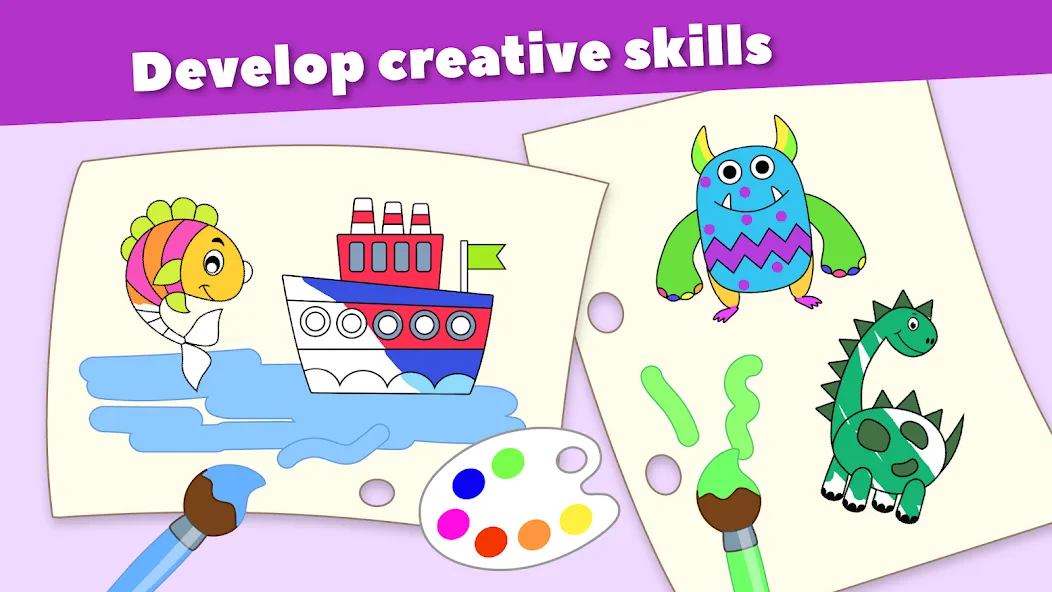 Epicolor: Art & Coloring Games [МОД: Все открыто, Дополнительные деньги и Меню MOD] Screenshot 4