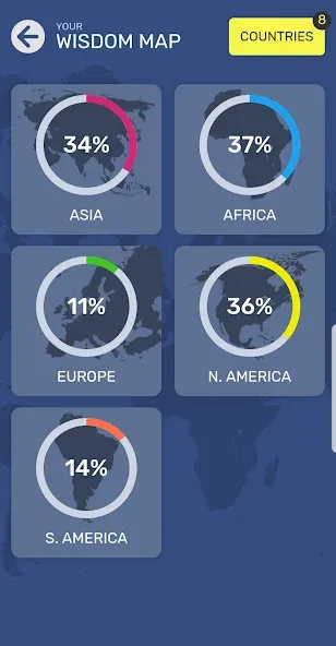 Map Quiz World Geography (Мап Квиз Всемирная География) [МОД: Много денег, Монет и Все открыто] Screenshot 1