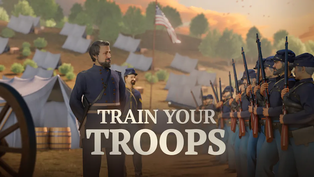 War and Peace: Civil War [МОД: Много денег, Монет и Все открыто] Screenshot 3