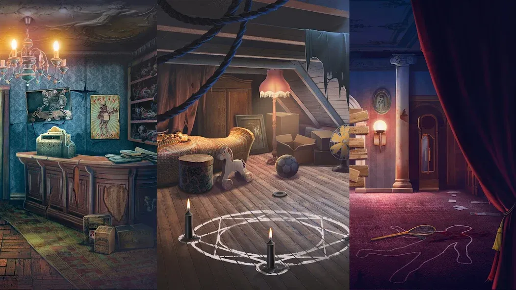Scary Horror 2: Escape Games [МОД: Меню, Бесконечные монеты и Открытые уровни] Screenshot 5
