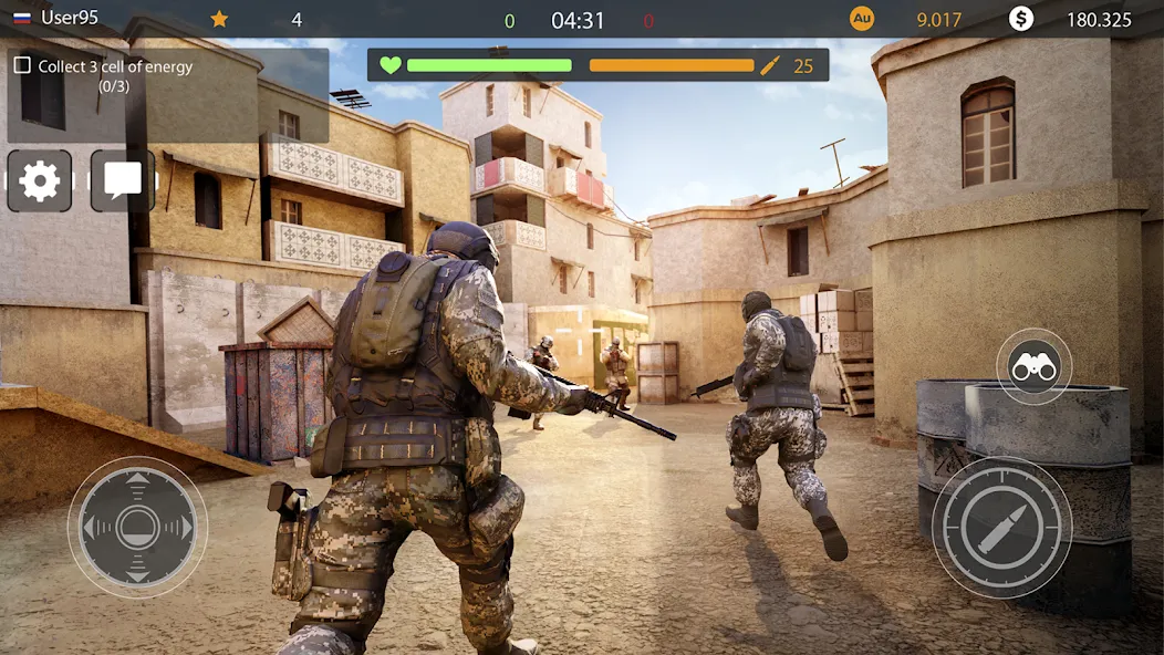 Code of War：Gun Shooting Games (Код войны) [МОД: Меню, Бесконечные монеты и Открытые уровни] Screenshot 4