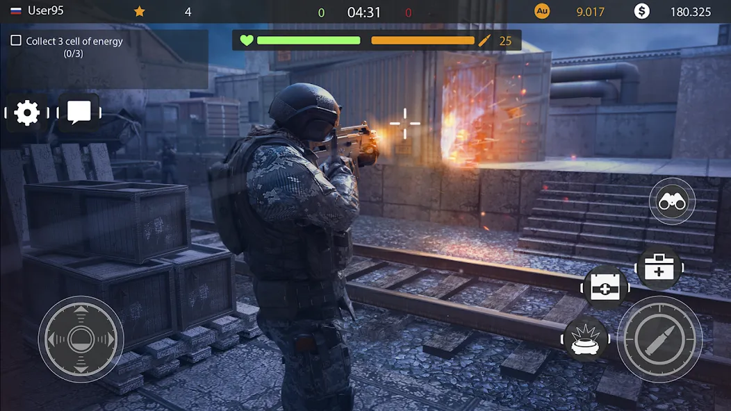 Code of War：Gun Shooting Games (Код войны) [МОД: Меню, Бесконечные монеты и Открытые уровни] Screenshot 5