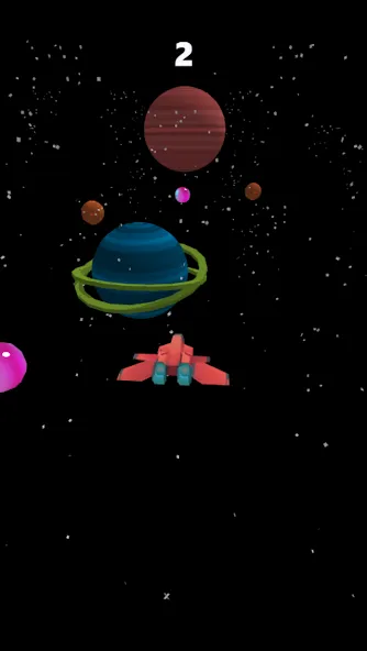 Infinite Space 3D (Инфинити Спейс 3Д) [МОД: Меню, Бесконечные монеты и Открытые уровни] Screenshot 2