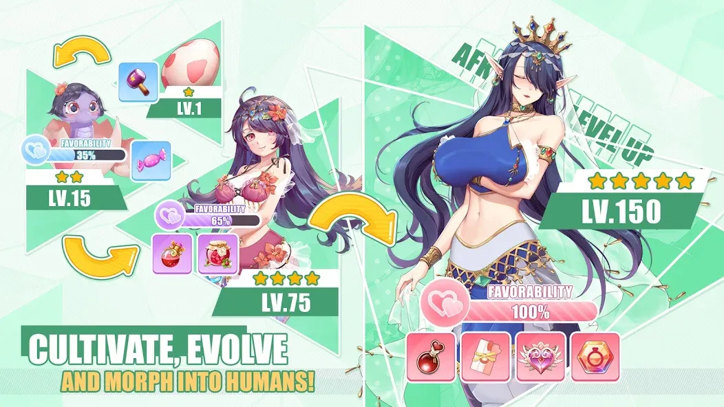 Lost in Paradise:Waifu Connect (Лост ин Парадайз) [МОД: Все открыто, Дополнительные деньги и Меню MOD] Screenshot 4