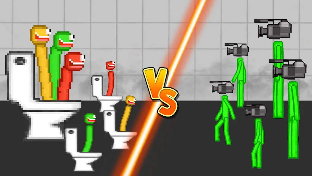 Stickman Playground (тикман Плейграунд) [МОД: Деньги, Монеты и Меню MOD] Screenshot 1