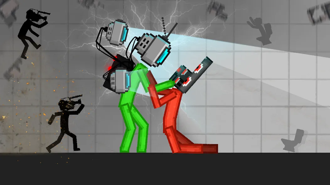 Stickman Playground (тикман Плейграунд) [МОД: Деньги, Монеты и Меню MOD] Screenshot 2