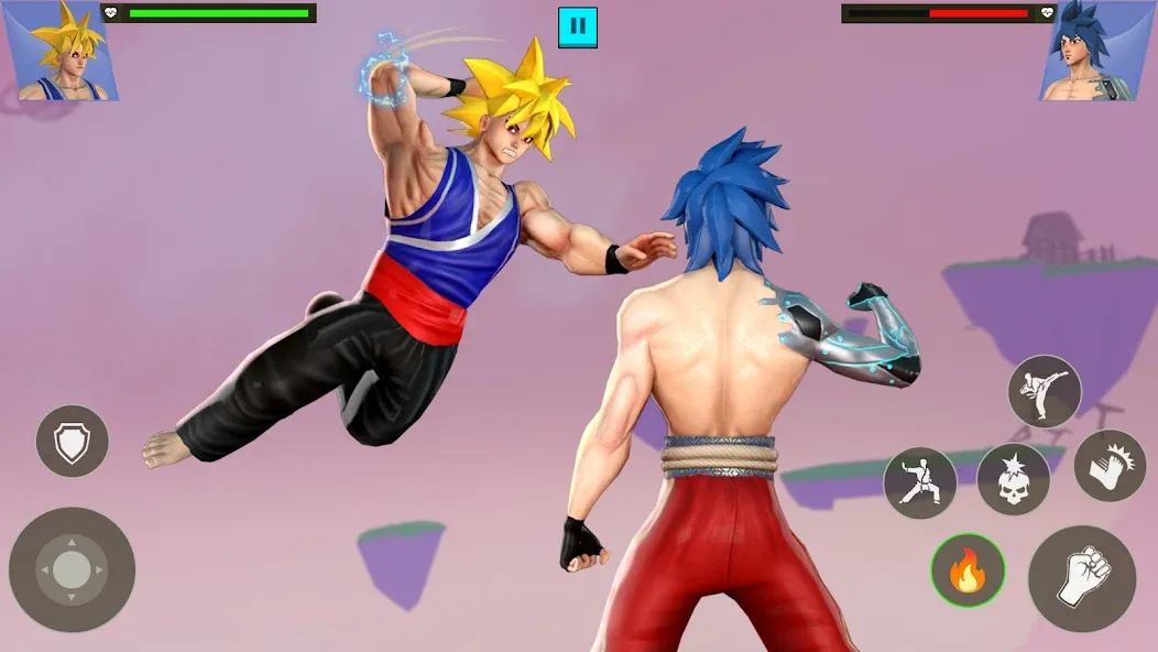 Anime Fighting Game (Аниме Файтинг Гейм) [МОД: Деньги, Монеты и Меню MOD] Screenshot 3