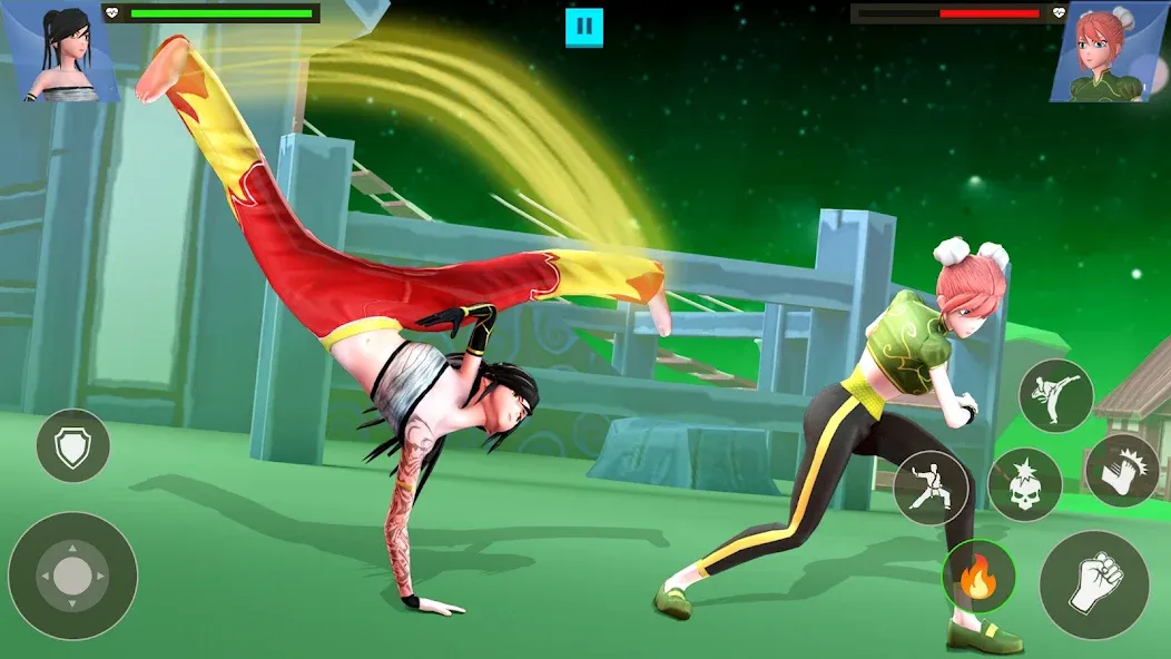 Anime Fighting Game (Аниме Файтинг Гейм) [МОД: Деньги, Монеты и Меню MOD] Screenshot 4