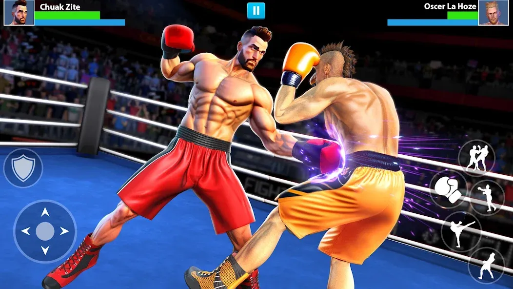 Punch Boxing Game: Ninja Fight [МОД: Много монет, Открытые уровни и Мега MOD] Screenshot 1