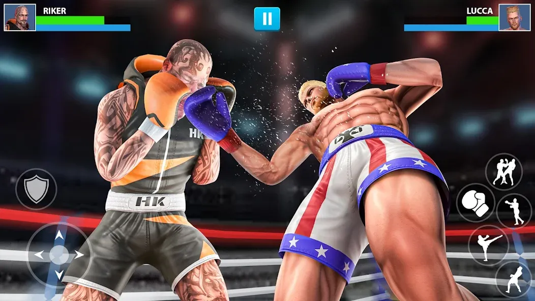 Punch Boxing Game: Ninja Fight [МОД: Много монет, Открытые уровни и Мега MOD] Screenshot 2
