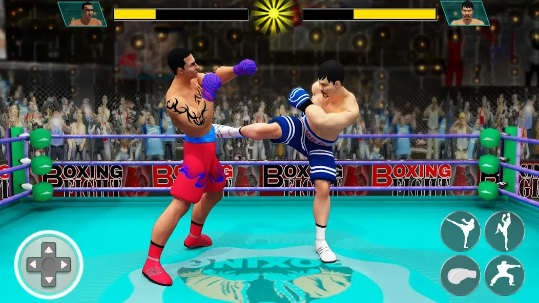 Punch Boxing Game: Ninja Fight [МОД: Много монет, Открытые уровни и Мега MOD] Screenshot 5