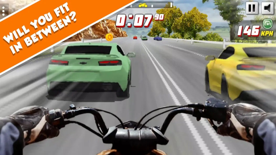 Highway Rider Extreme - 3D Mot (Хайвей Райдер Экстрим) [МОД: Меню, Бесконечные монеты и Открытые уровни] Screenshot 2