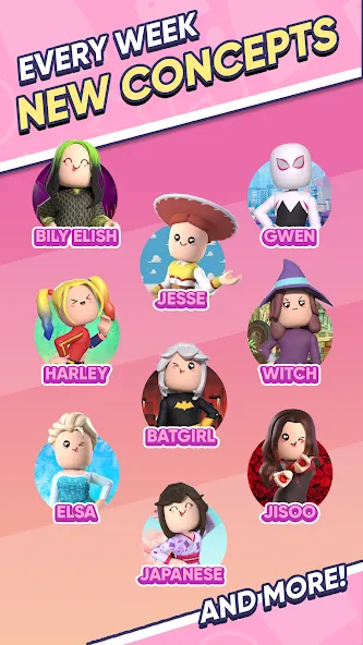 Famous Fashion - Dress Up Game (Фэймос Фэшн) [МОД: Все открыто, Дополнительные деньги и Меню MOD] Screenshot 1