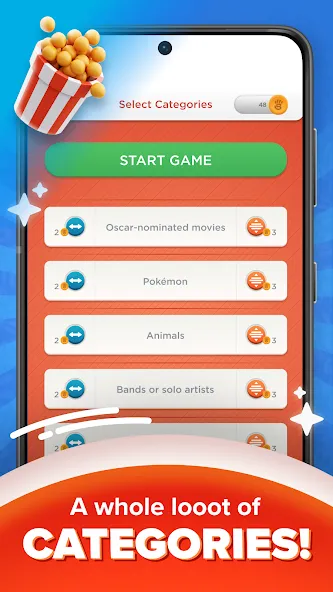 Stop - Categories Word Game [МОД: Все открыто, Дополнительные деньги и Меню MOD] Screenshot 5