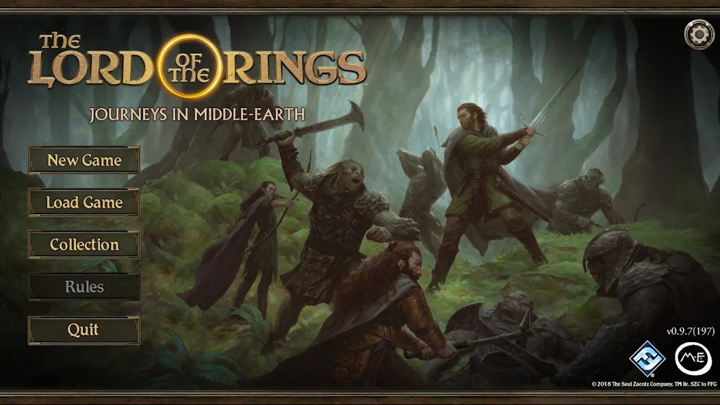 Journeys in Middle-earth (Зе Лорд оф зе Рингс) [МОД: Деньги, Монеты и Меню MOD] Screenshot 1