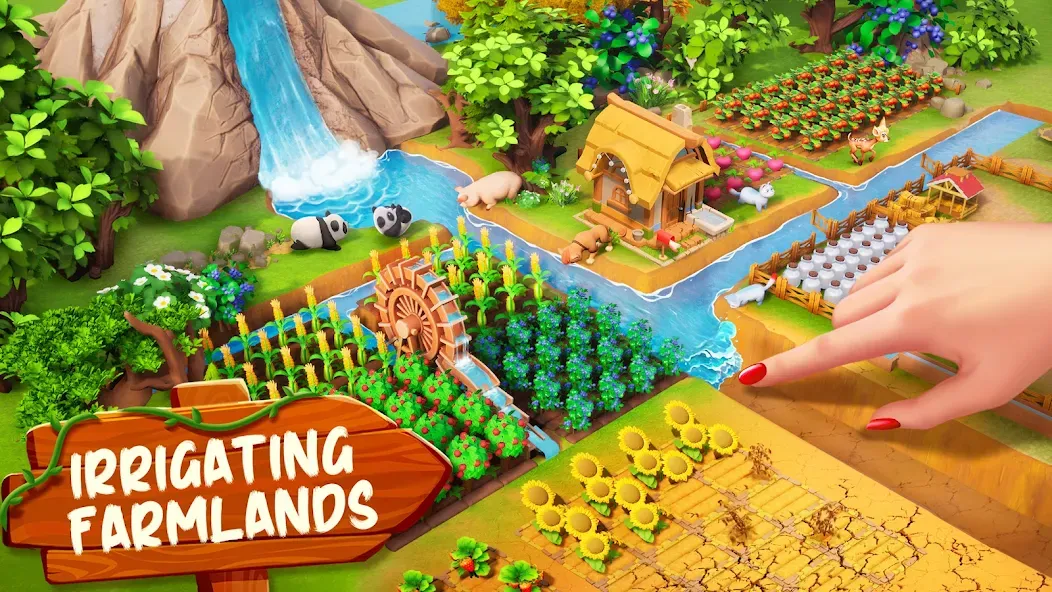 Family Farm Adventure (Семейное фермерское приключение) [МОД: Все открыто, Дополнительные деньги и Меню MOD] Screenshot 2
