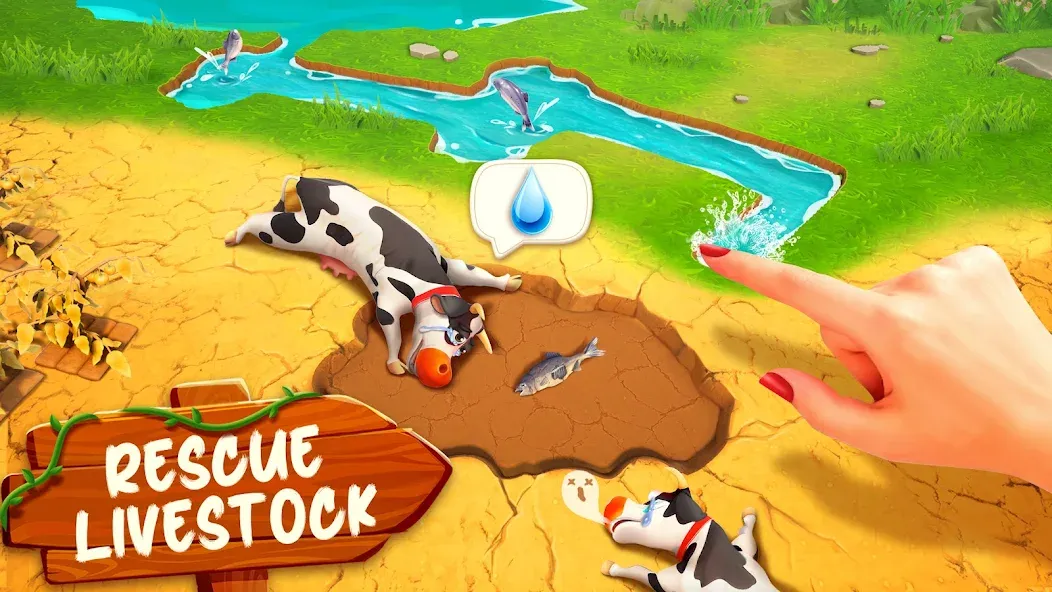 Family Farm Adventure (Семейное фермерское приключение) [МОД: Все открыто, Дополнительные деньги и Меню MOD] Screenshot 5