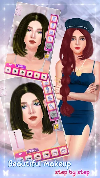 Fashion Stylist: Dress Up Game (Фэшн стилист) [МОД: Все открыто, Дополнительные деньги и Меню MOD] Screenshot 2