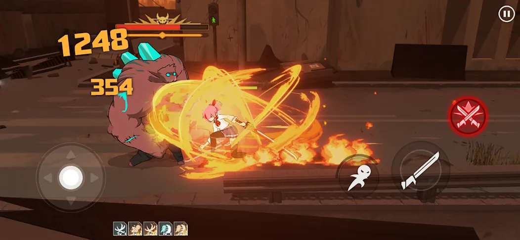 Swordash (Свордаш) [МОД: Все открыто, Дополнительные деньги и Меню MOD] Screenshot 5