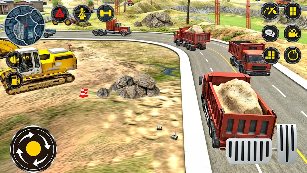 Heavy Excavator Simulator PRO (Хеви Экскавейтор Симулятор ПРО) [МОД: Все открыто, Дополнительные деньги и Меню MOD] Screenshot 1