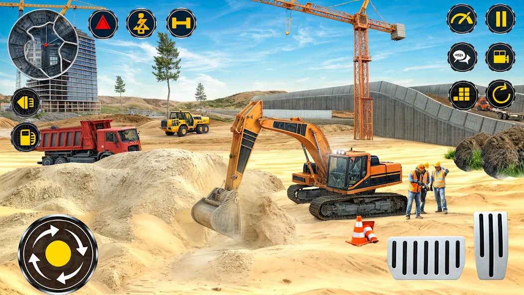 Heavy Excavator Simulator PRO (Хеви Экскавейтор Симулятор ПРО) [МОД: Все открыто, Дополнительные деньги и Меню MOD] Screenshot 2