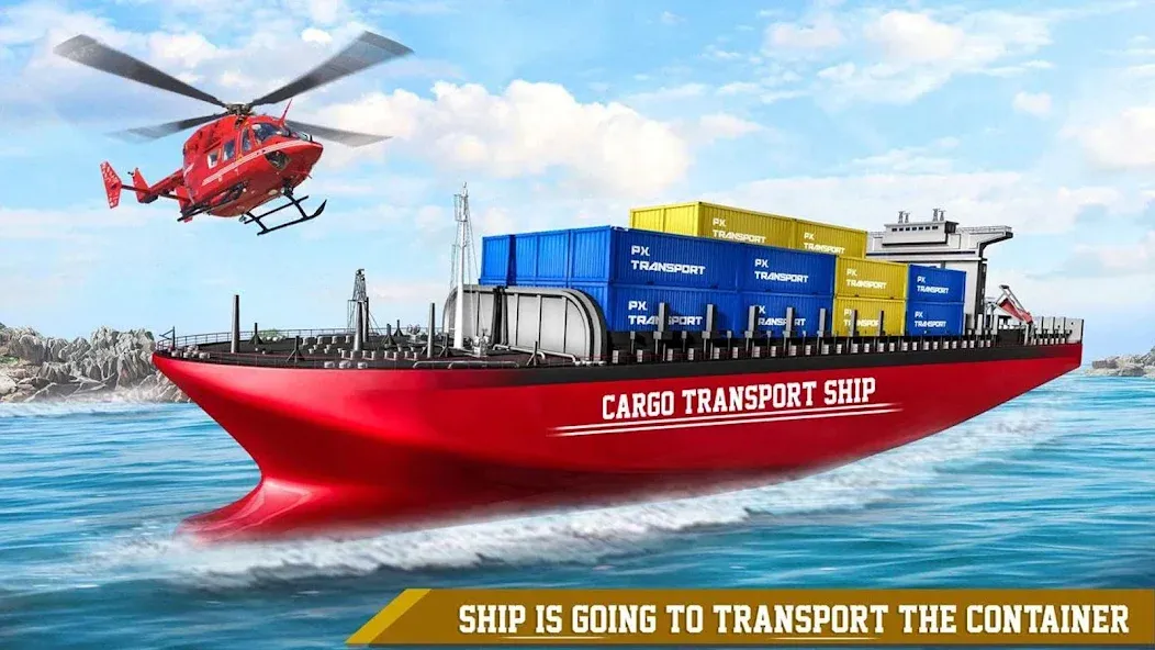 Cargo Transport Truck Driving (Грузовик перевозки грузов) [МОД: Бесконечные деньги, Монеты и Мега MOD] Screenshot 3