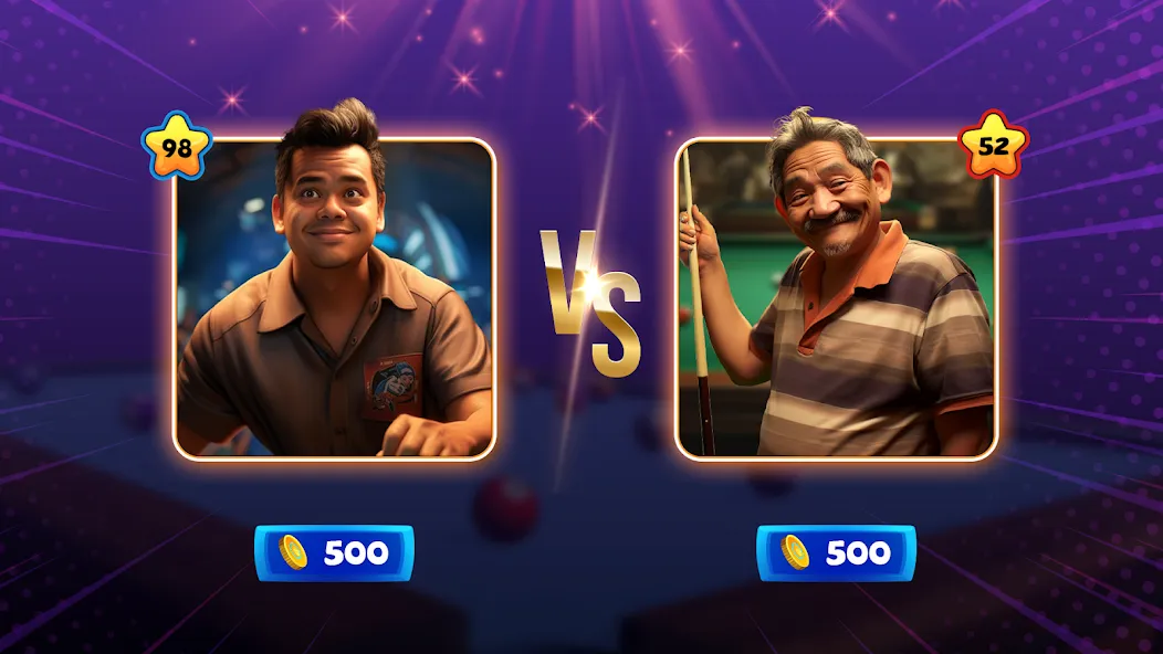 8 Ball Clash - Pool Billiards (балл пул) [МОД: Меню, Бесконечные монеты и Открытые уровни] Screenshot 2