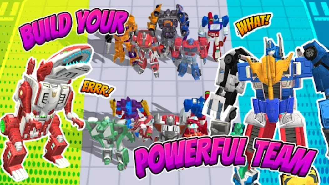 Superhero Robot Monster Battle [МОД: Бесконечные деньги, Монеты и Мега MOD] Screenshot 3